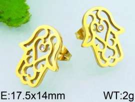 SS Gold-Plating Earring