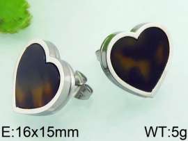Stainless Steel Stone&Crystal Earring