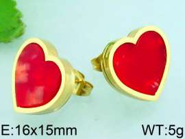 Stainless Steel Stone&Crystal Earring
