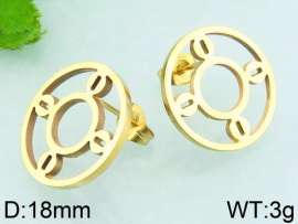 SS Gold-Plating Earring