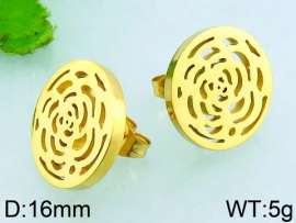 SS Gold-Plating Earring