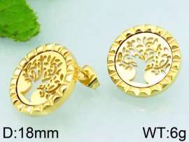 SS Gold-Plating Earring