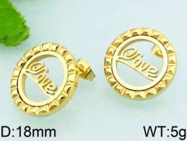 SS Gold-Plating Earring