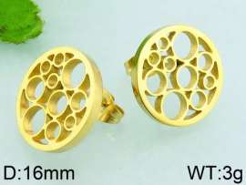 SS Gold-Plating Earring