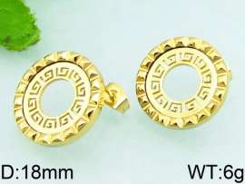 SS Gold-Plating Earring