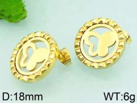 SS Gold-Plating Earring