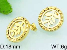 SS Gold-Plating Earring