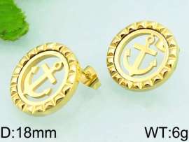 SS Gold-Plating Earring