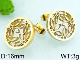 SS Gold-Plating Earring