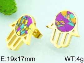 SS Gold-Plating Earring