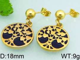 SS Gold-Plating Earring