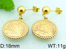 SS Gold-Plating Earring