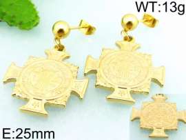 SS Gold-Plating Earring