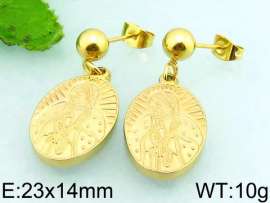 SS Gold-Plating Earring