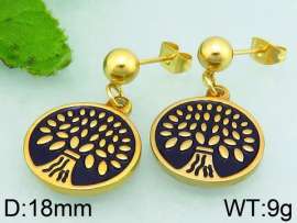 SS Gold-Plating Earring