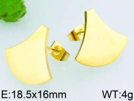 SS Gold-Plating Earring