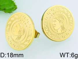 SS Gold-Plating Earring