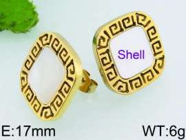 SS Gold-Plating Earring