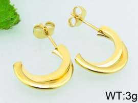 SS Gold-Plating Earring