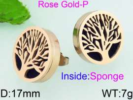 SS Rose Gold-Plating Earring