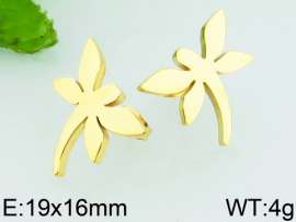 SS Gold-Plating Earring