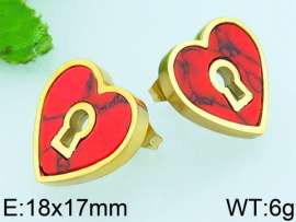 SS Gold-Plating Earring