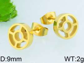 SS Gold-Plating Earring