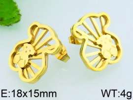 SS Gold-Plating Earring