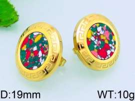 SS Gold-Plating Earring