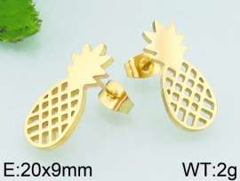 SS Gold-Plating Earring