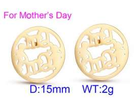 SS Gold-Plating Earring