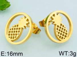 SS Gold-Plating Earring