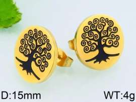 SS Gold-Plating Earring