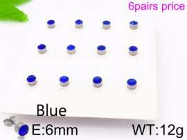 Stainless Steel Stone&Crystal Earring