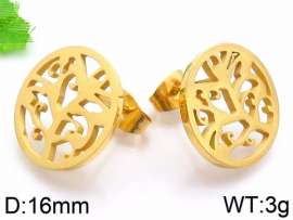 SS Gold-Plating Earring