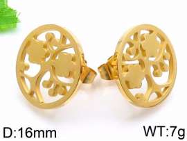 SS Gold-Plating Earring