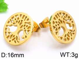 SS Gold-Plating Earring