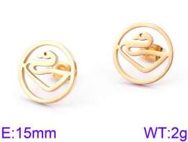 SS Gold-Plating Earring