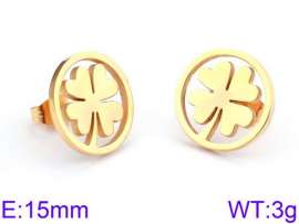 SS Gold-Plating Earring