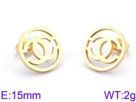 SS Gold-Plating Earring