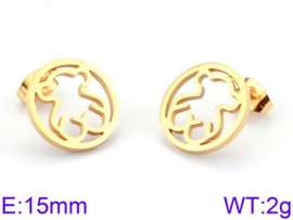 SS Gold-Plating Earring