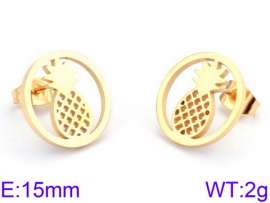 SS Gold-Plating Earring