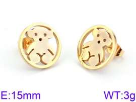SS Gold-Plating Earring