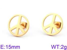 SS Gold-Plating Earring