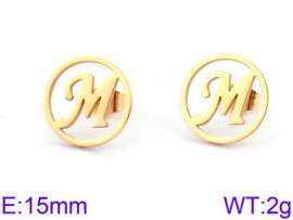 SS Gold-Plating Earring