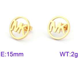 SS Gold-Plating Earring