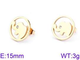SS Gold-Plating Earring