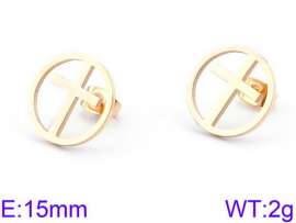 SS Gold-Plating Earring