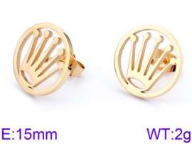 SS Gold-Plating Earring