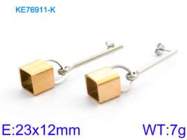 SS Gold-Plating Earring